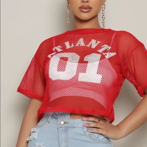 ATL Mesh Top - Red